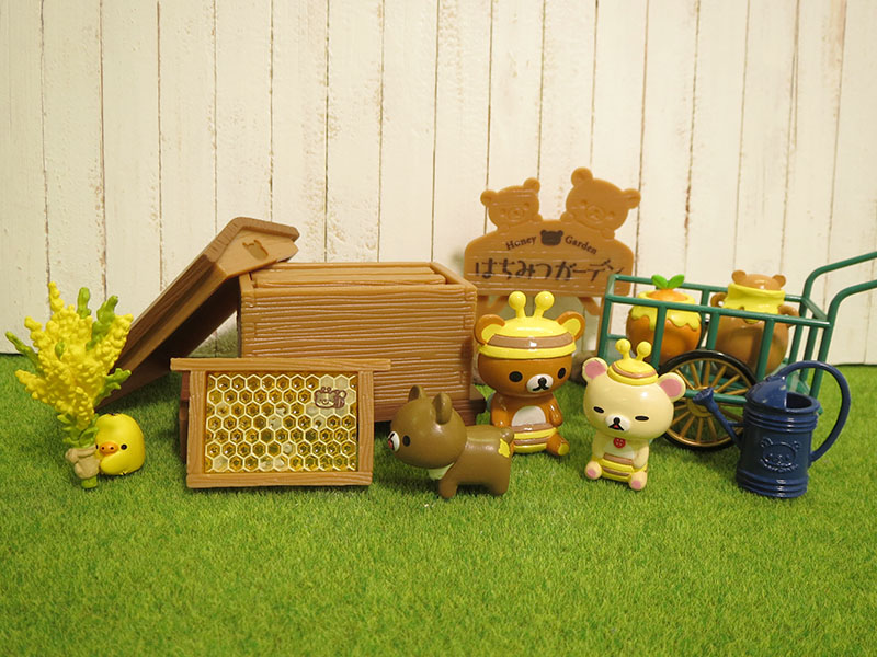 RE-MENT リーメント リラックマ はちみつガーデン フルコンプ 8種類