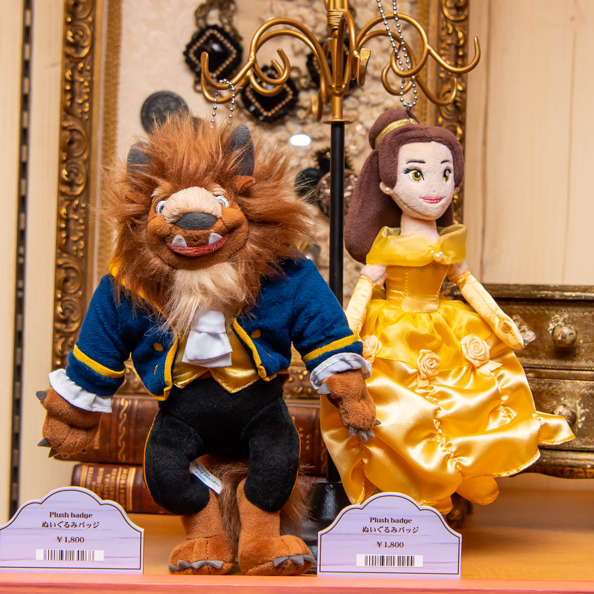 ガストンやル・フウも！東京ディズニーランド『美女と野獣』ぬいぐるみ