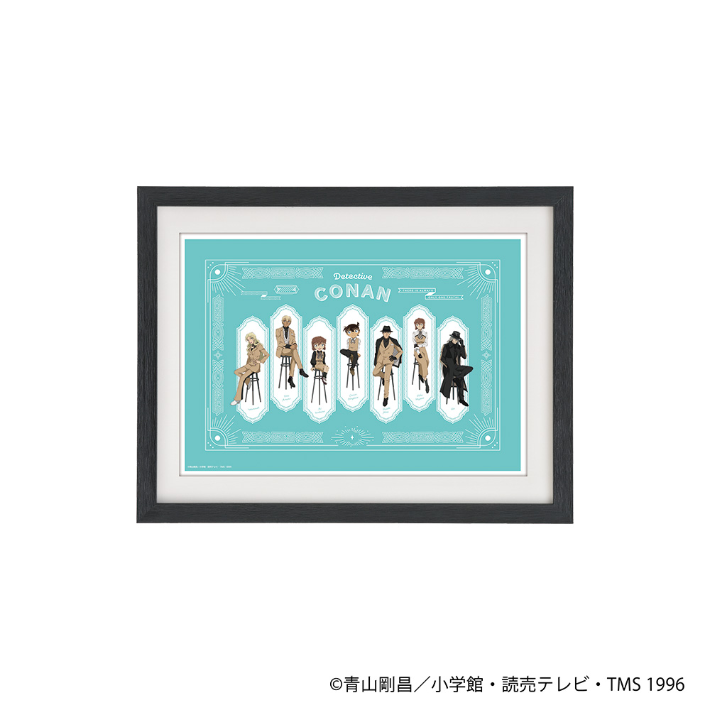 コナン額縁入りアート・1番くじS賞 コナン額縁入りアート・1番くじS