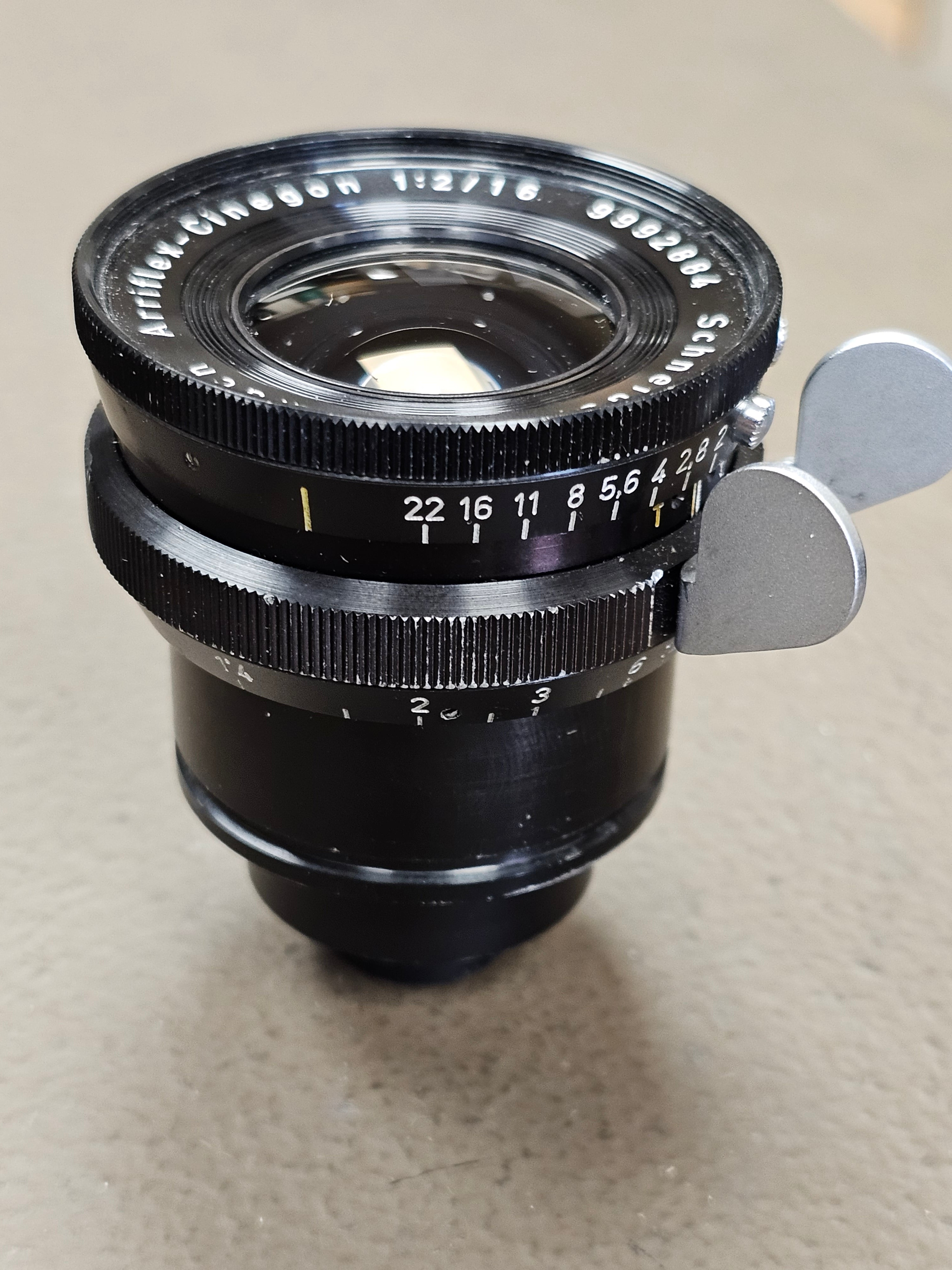 Schneider-Kreuznach Arriflex Cinegon 16mm T2 Arri Standard Mount