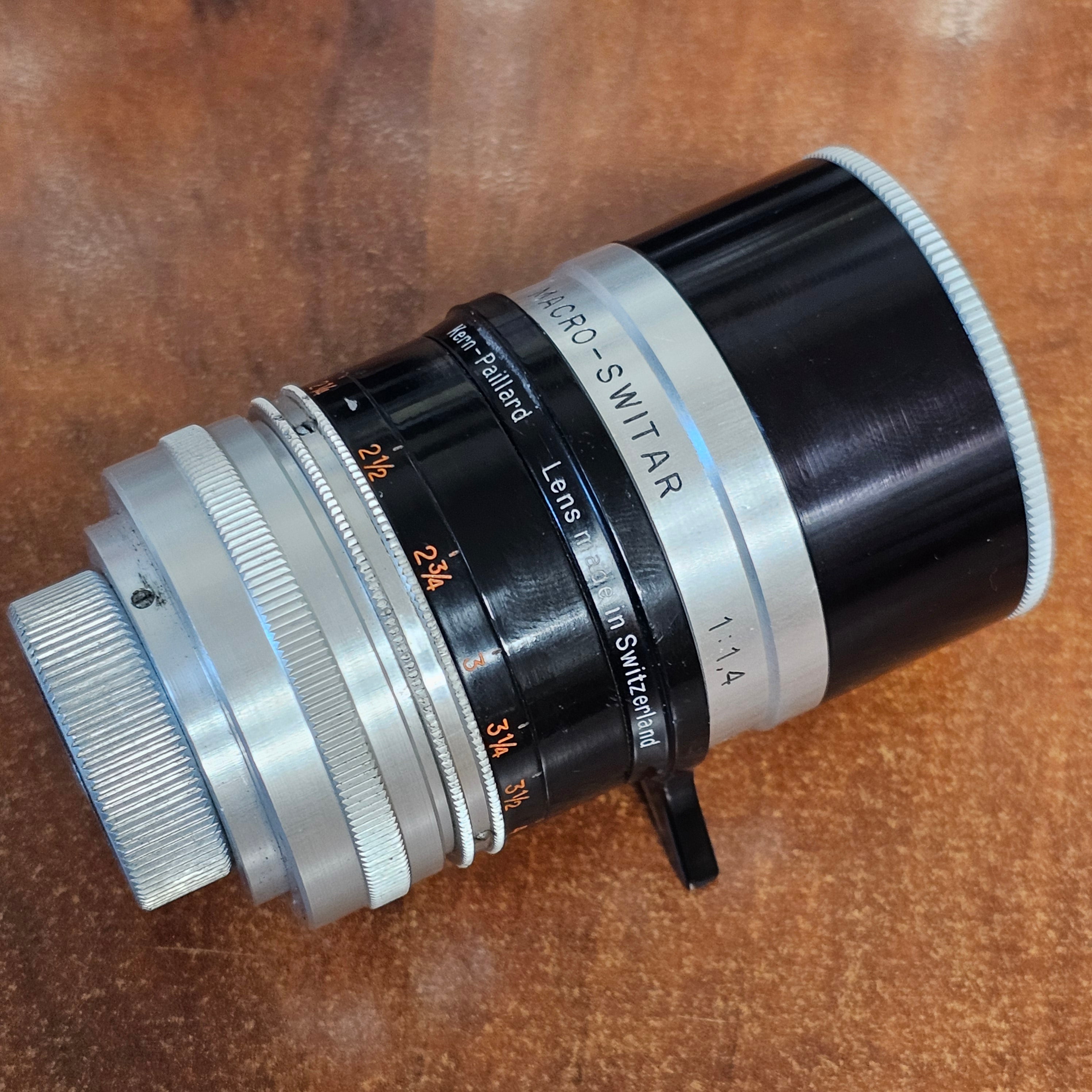 KERN Macro SWITAR 50mm F1.4 ケルン Cマウント Kern Switar 50mm f1.4