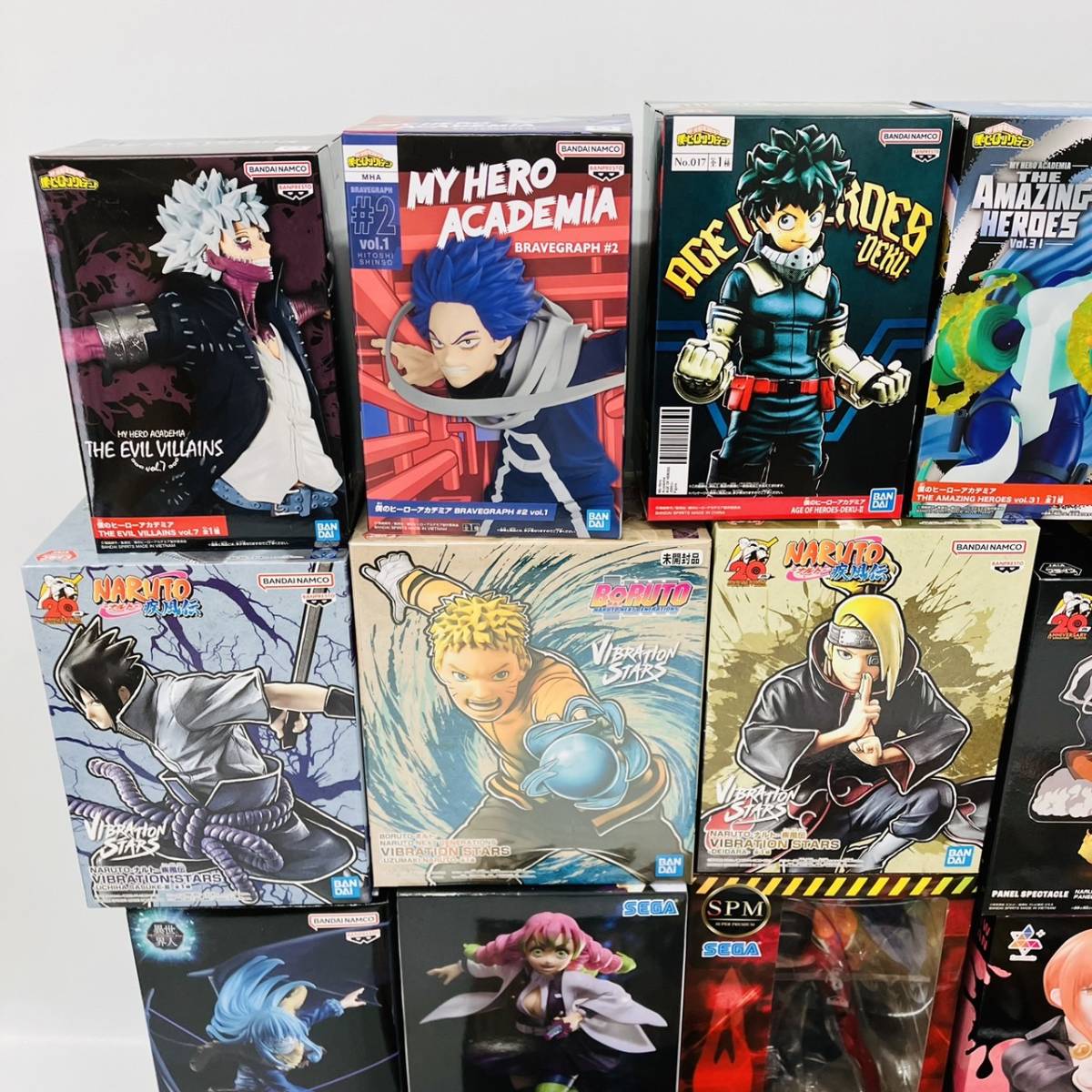 ジャンプ系 プライズフィギュアまとめ売り プライズフィギュア 未開封