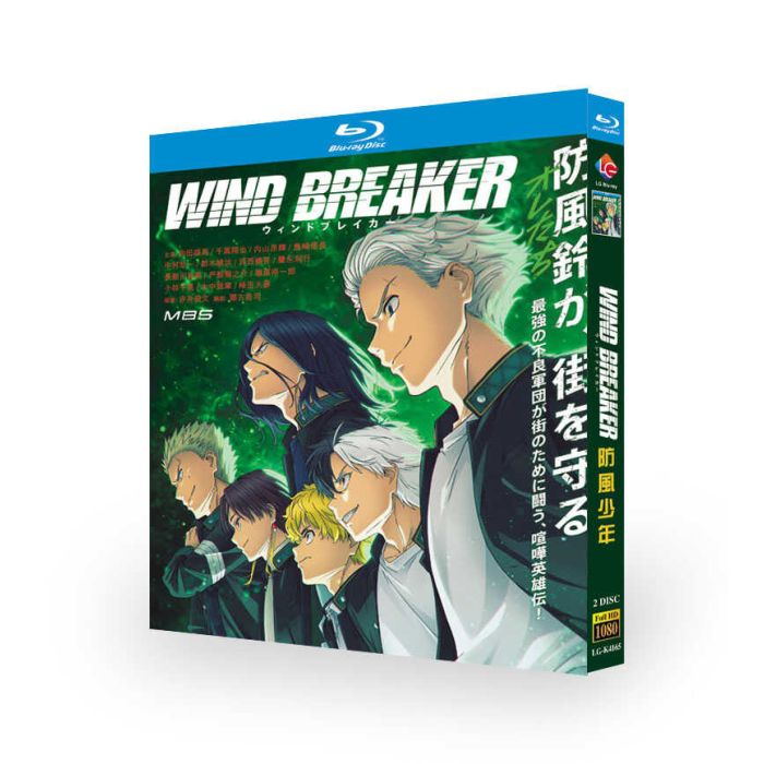WIND BREAKER Blu-ray BOX 完全版 ウィンドブレイカー Blu-ray 内田雄