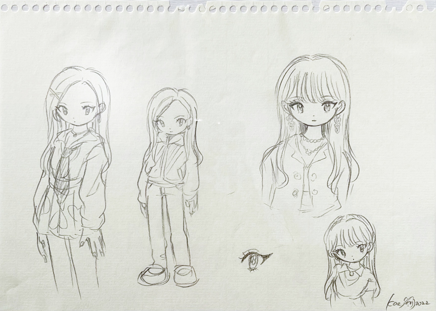 田中かえ イラスト 原画 サイン入り 極美品 hidexヴィレッジヴァン