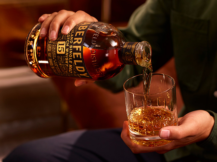 15 Year Old Whisky | Napa Valley Wine Cask | Aberfeldy Global