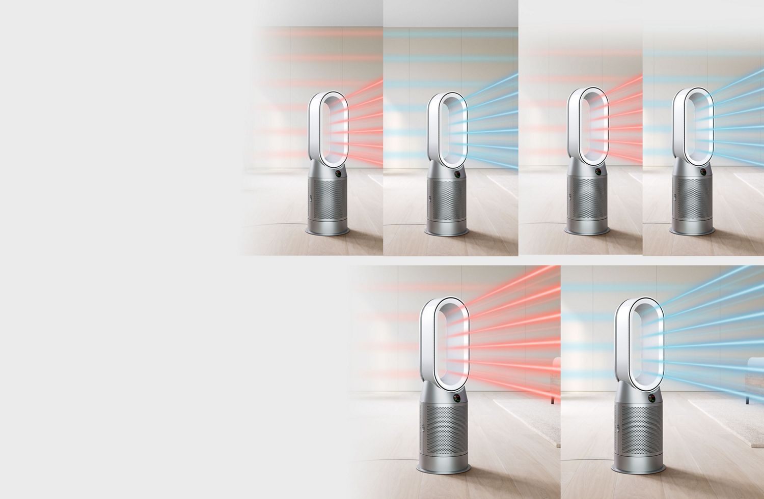 Dyson Purifier Hot+Cool purifying fan heater HP07 (Black/Nickel