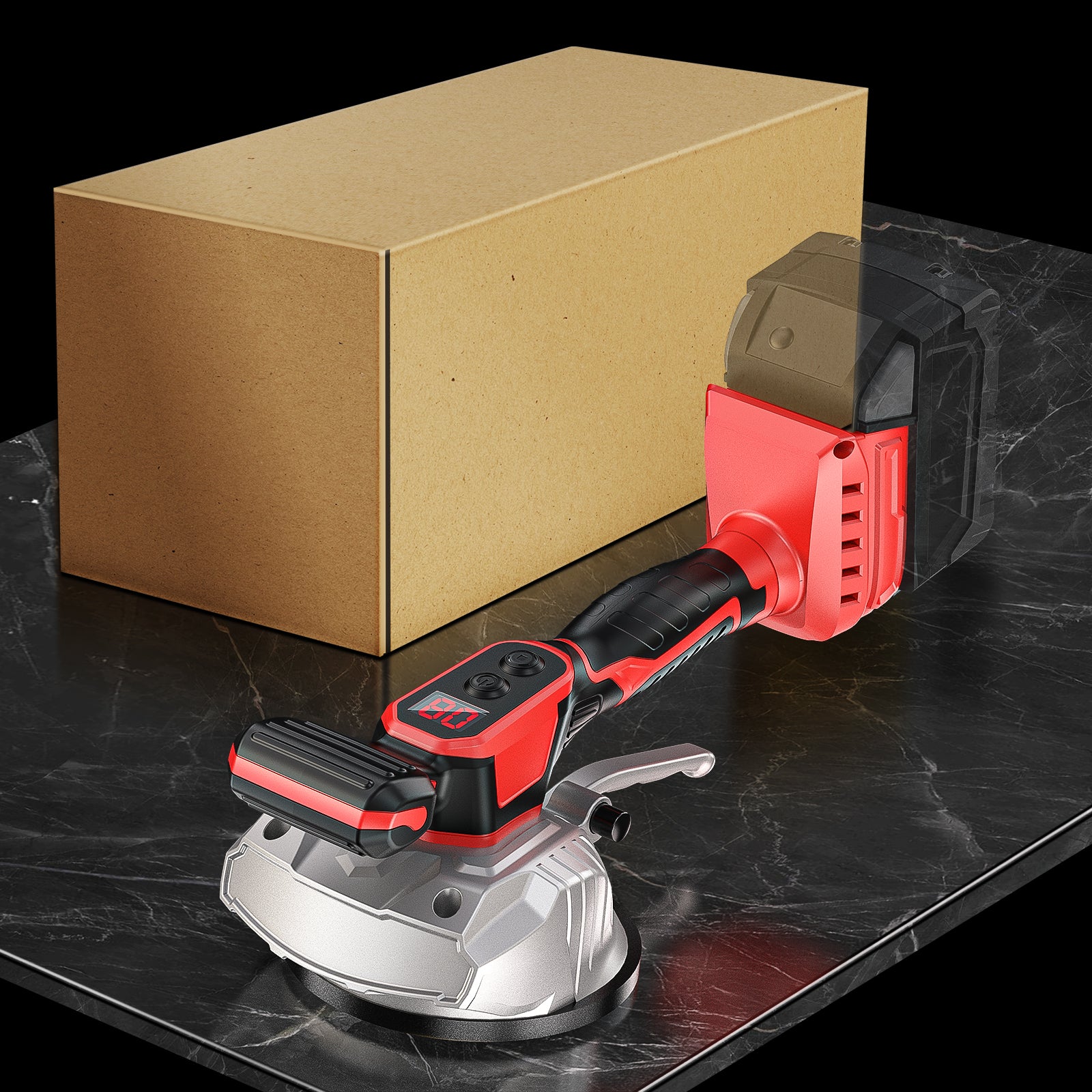 Ecarke Cordless Tile Vibration Leveling Machine for Milwaukee 18V Max