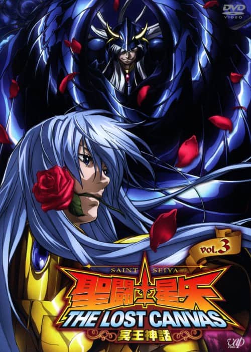 聖闘士星矢 THE LOST CANVAS 冥王神話 中国公式 特典 色紙 2枚