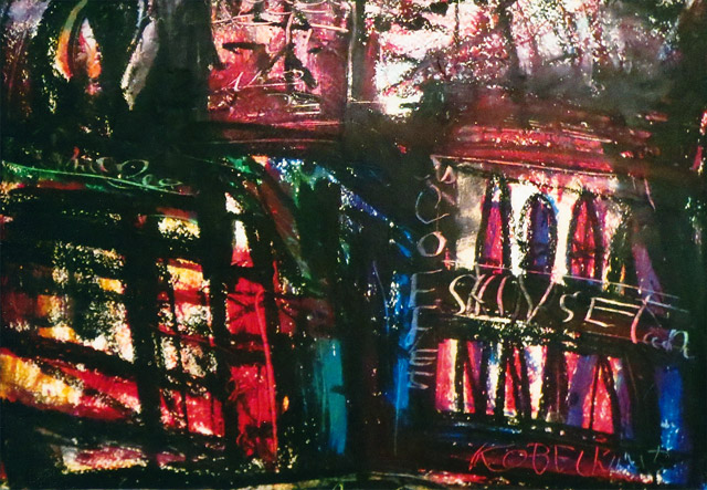 タカハシ ノブオ 油彩