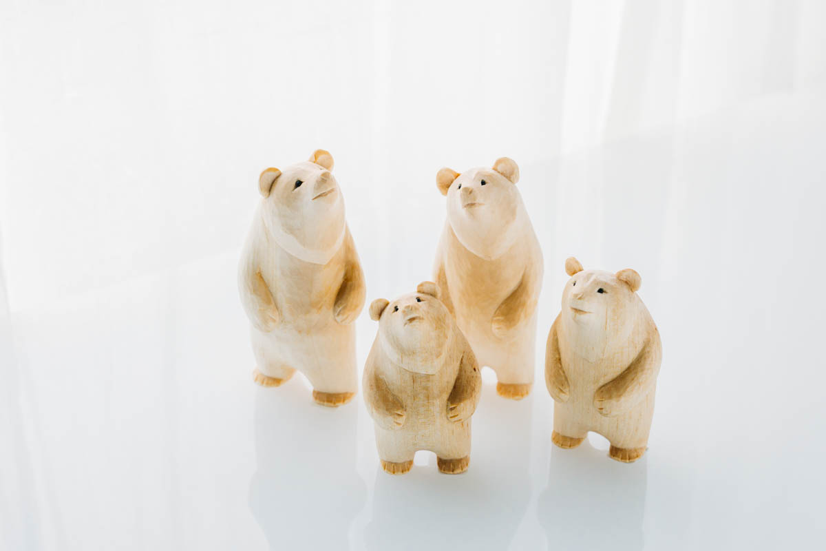 りゅうじぃの熊 ｜木彫りの熊が入荷》 | Eckepunkt | エッケプンクト