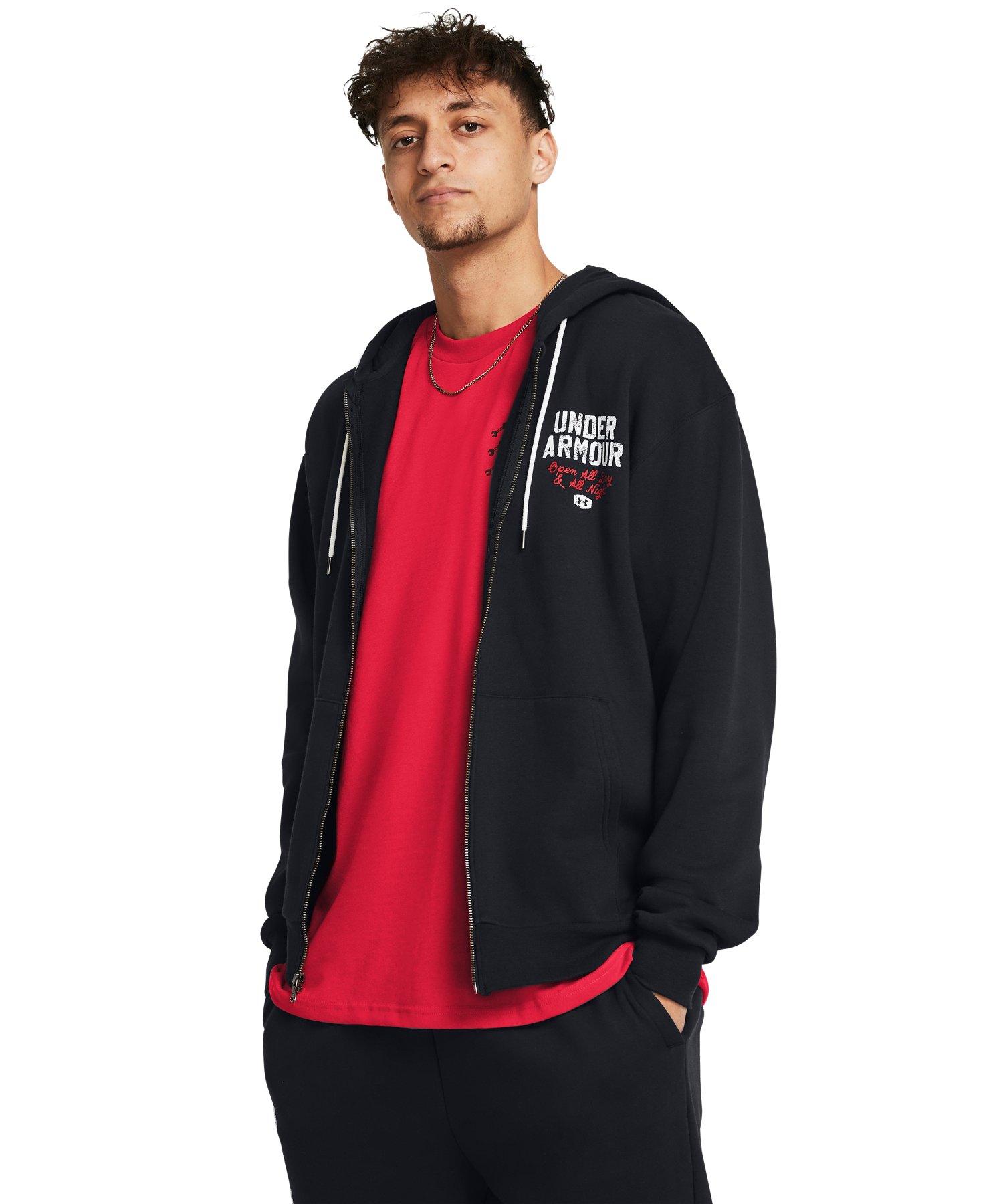 アンダーアーマー公式】 UAアイコンフリース 24/7 フルジップ