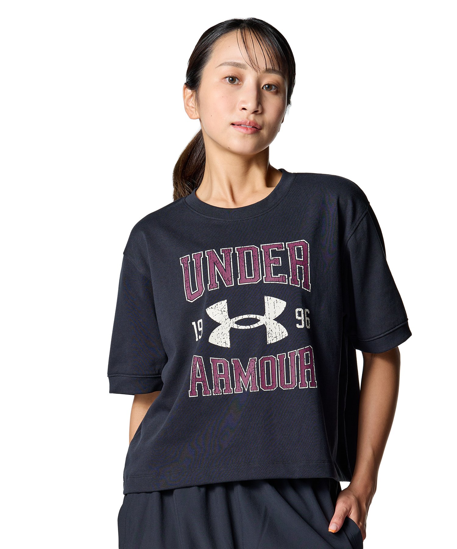 アンダーアーマー公式】 UAヘビーウエイト カレッジ ショートスリーブ