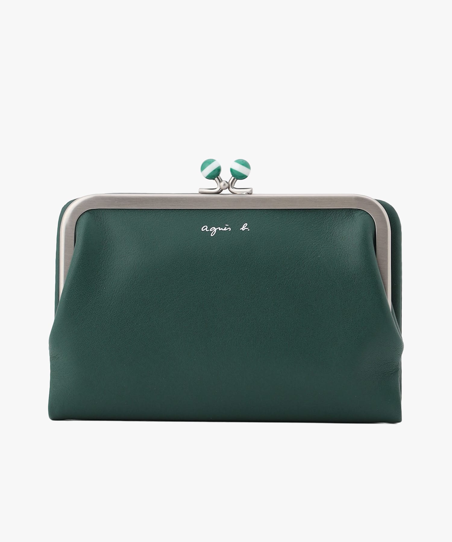 レザー がま口 ウォレット 