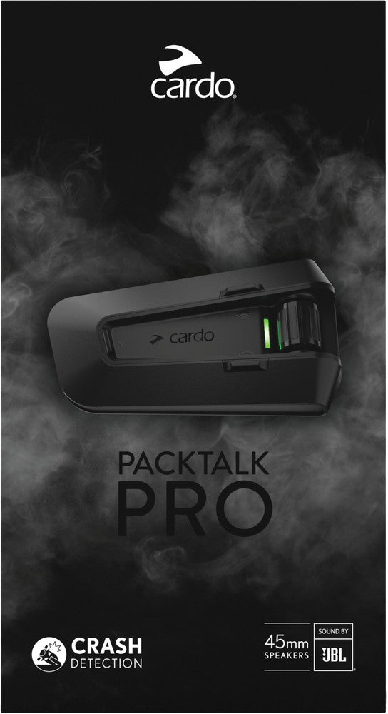 Cardo Packtalk Pro Mesh Intercom – Single | Eagle Leather
