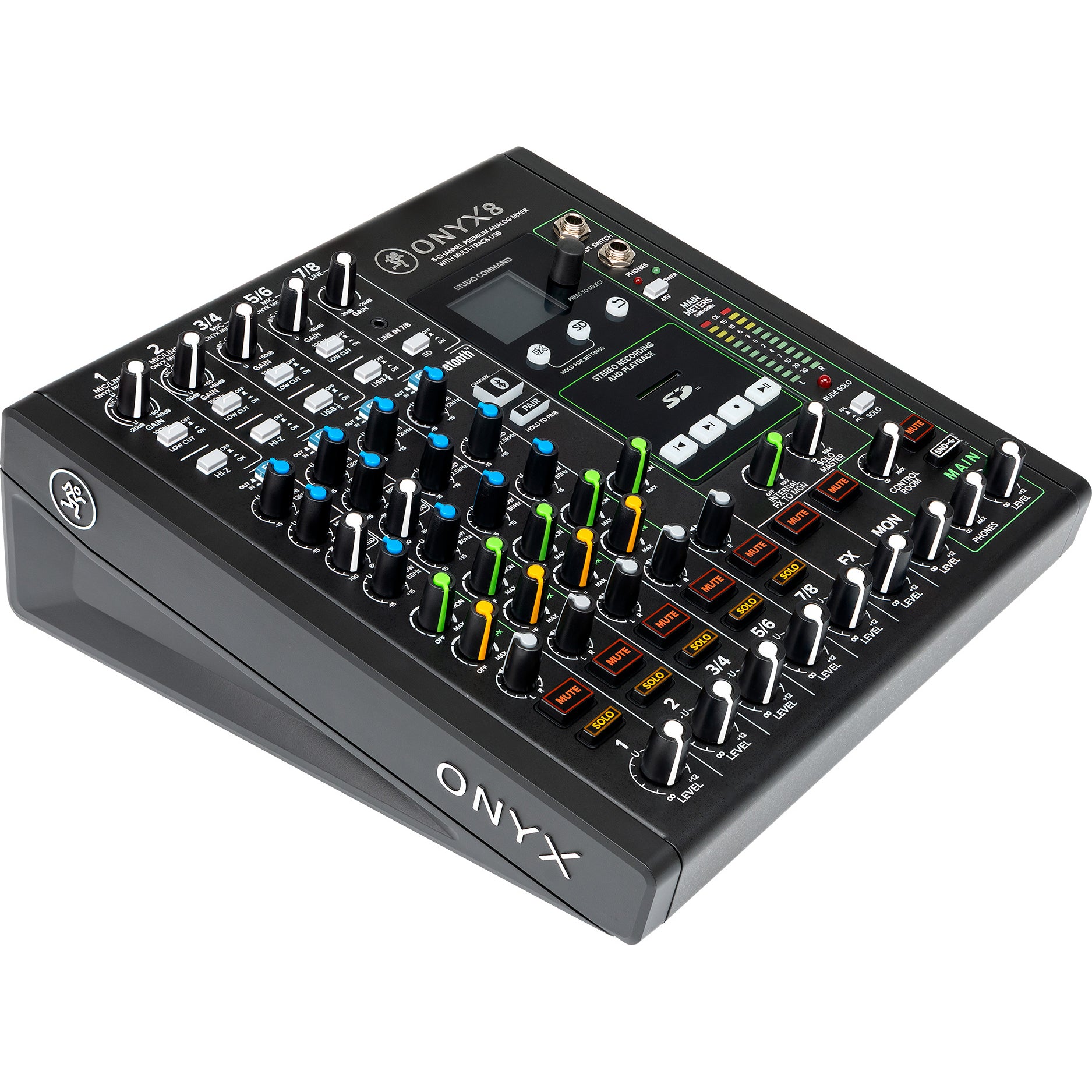 Mackie ONYX8 8-Channel Premium Analog Mixer with Multi-Track USB