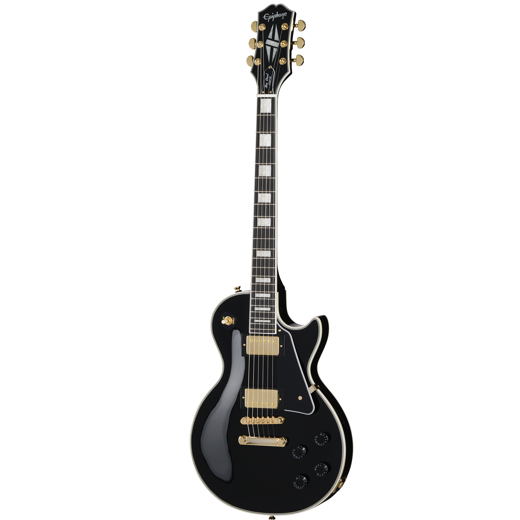 Epiphone EIGLPCEBGH1 Les Paul Custom - Ebony – Easy Music Center