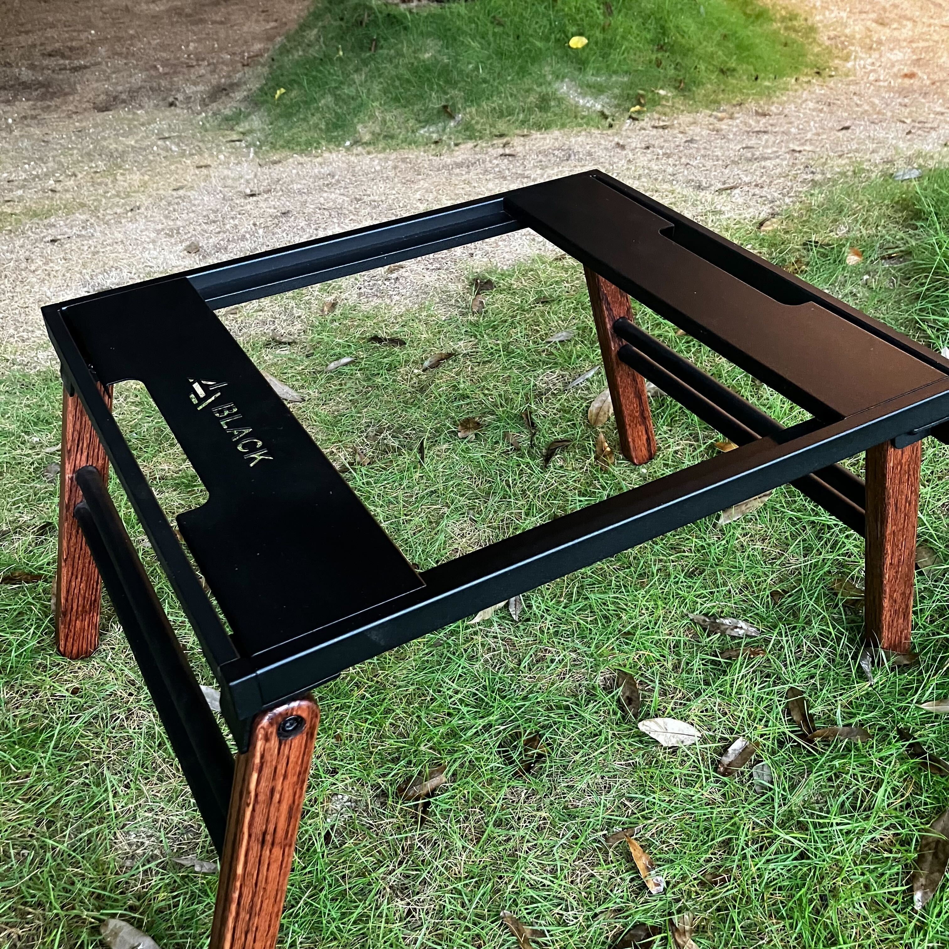 BLACK DESIGN ブラックデザイン アイアンウッドテーブル 日和