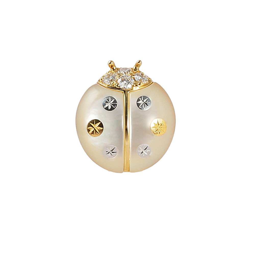 中古] ミキモト テントウムシモチーフ GB237K ブローチ J376414