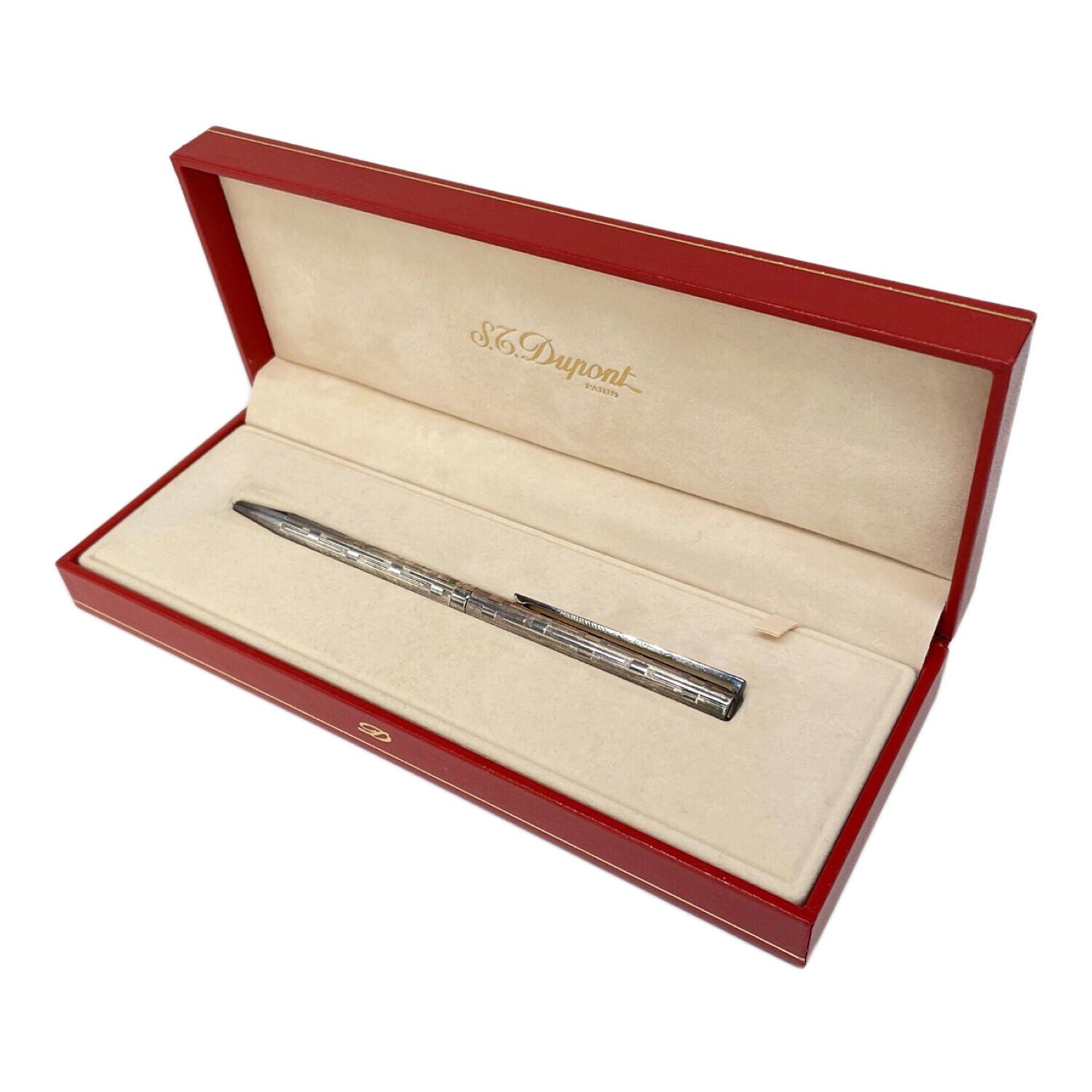 S.T.Dupont (エス・テー・デュポン) ボールペン シルバー フランス製