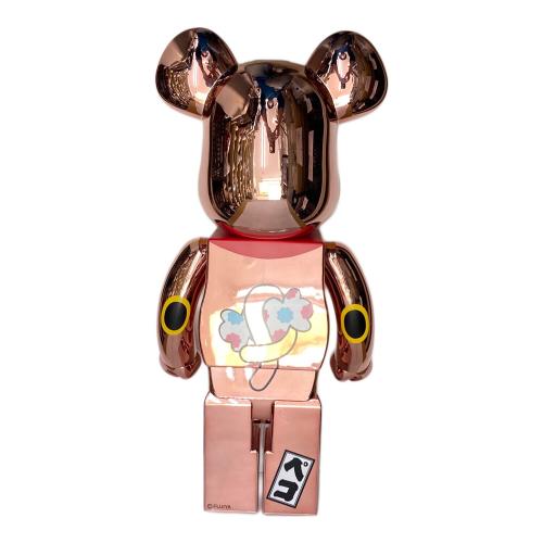 BE@RBRICK 招き猫 桃色透明メッキ 1000％ MEDICOM TOY - BE@RBRICK