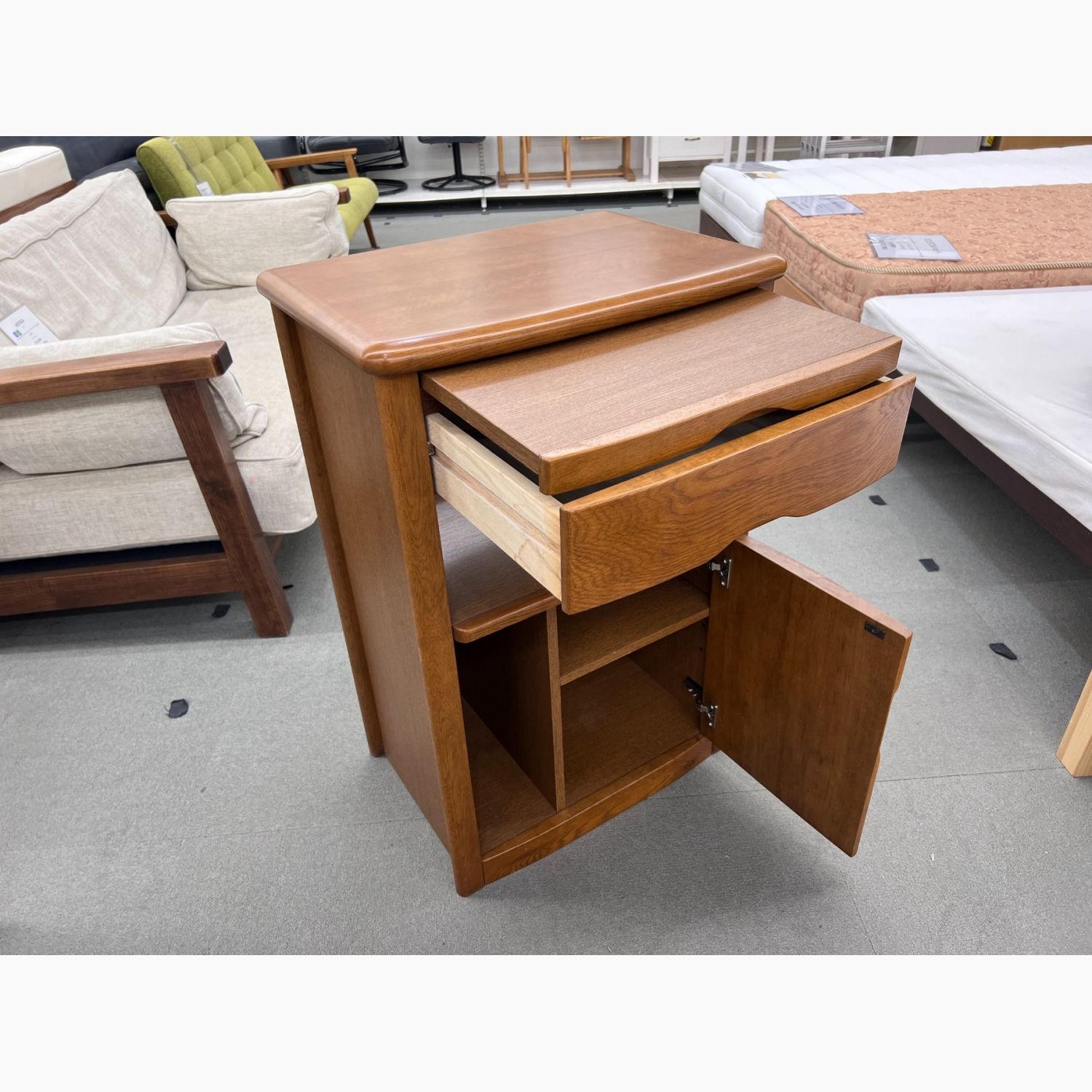 値下げしました！】浜本工芸 (ハマモトコウゲイ) 電話台 No.1100