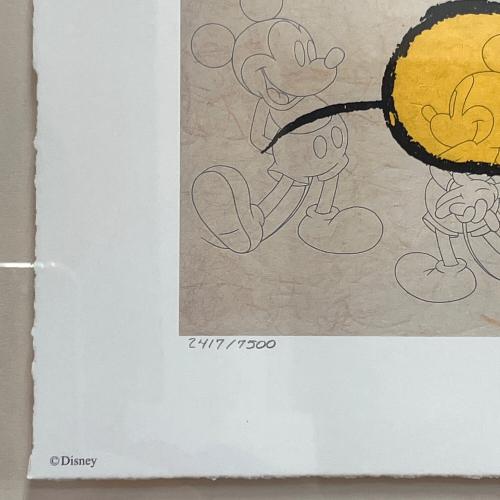 DISNEY (ディズニー) ミッキーマウス生誕70周年 アートフレーム