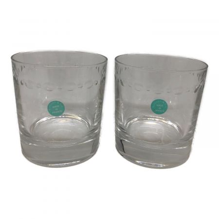 TIFFANY & Co. (ティファニー) ペアロックグラス △ スウィング OF 2P