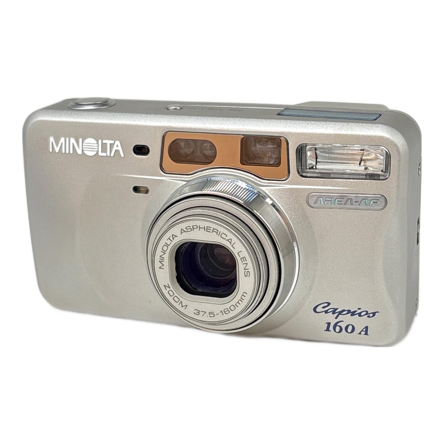 MINOLTA Capios 160A ミノルタ コンパクトフィルムカメラ 動作OK／電池
