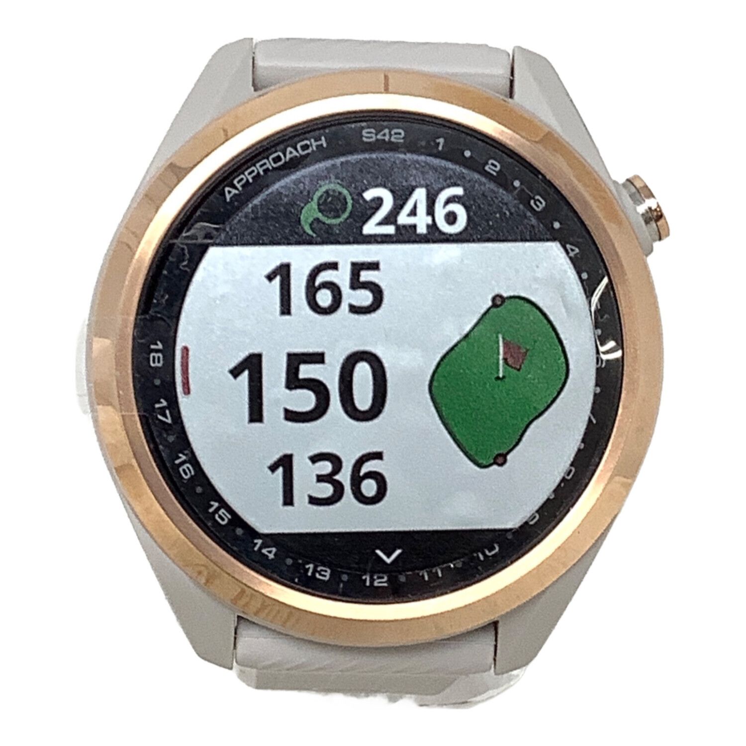 Garmin Approach S42 人気のホワイト GPSナビ Garmin Approach S42 GPS