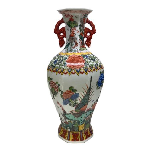 大清光緒年製 中国色絵花瓶｜トレファクONLINE