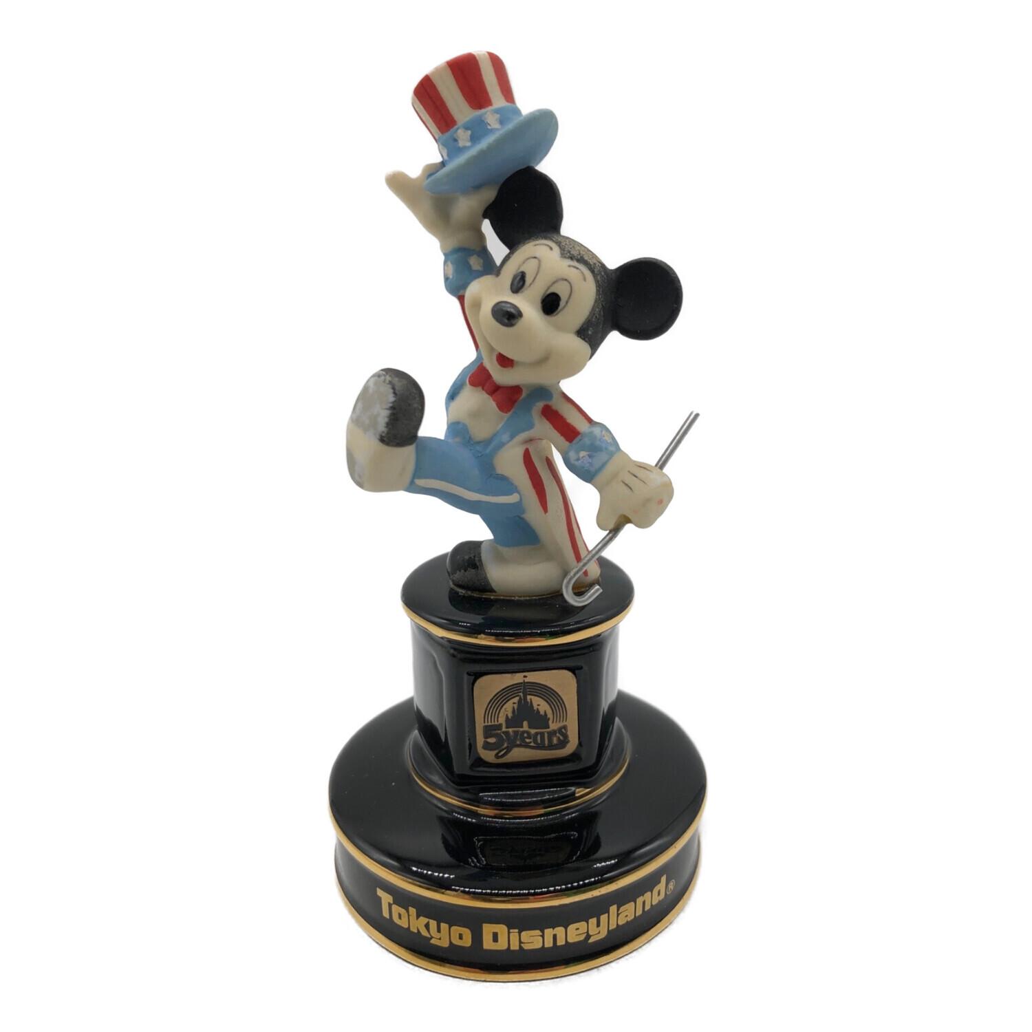 東京ディズニーランド5周年記念 オルゴール フィギュア ミッキー