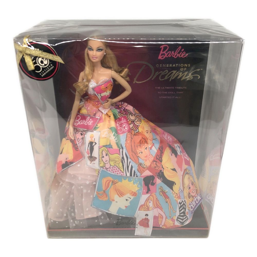Barbie Generations of Dreams 50周年記念人形 バービー 絵 Barbie