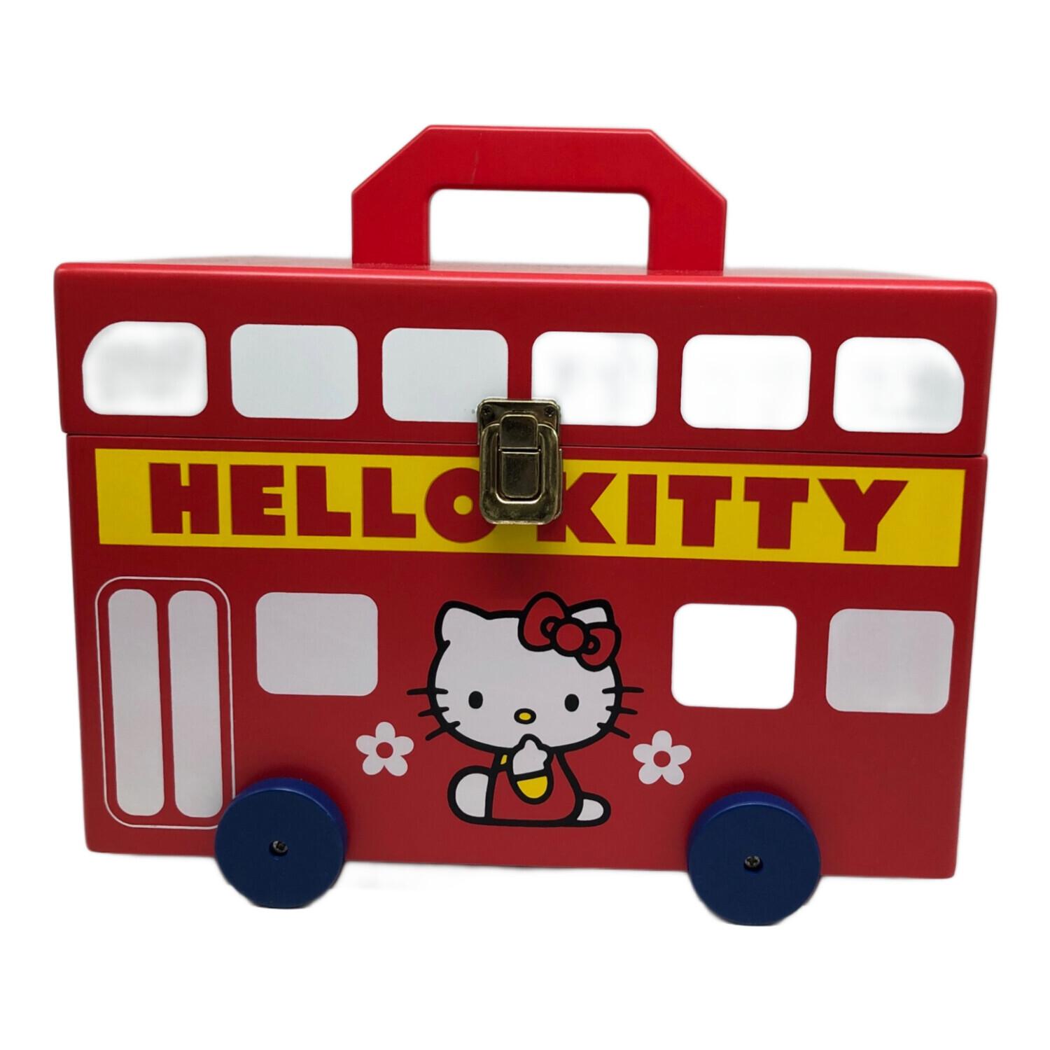 ハローキテイ ロンドンバス形多目的ボックス 未使用品 ポイントカード