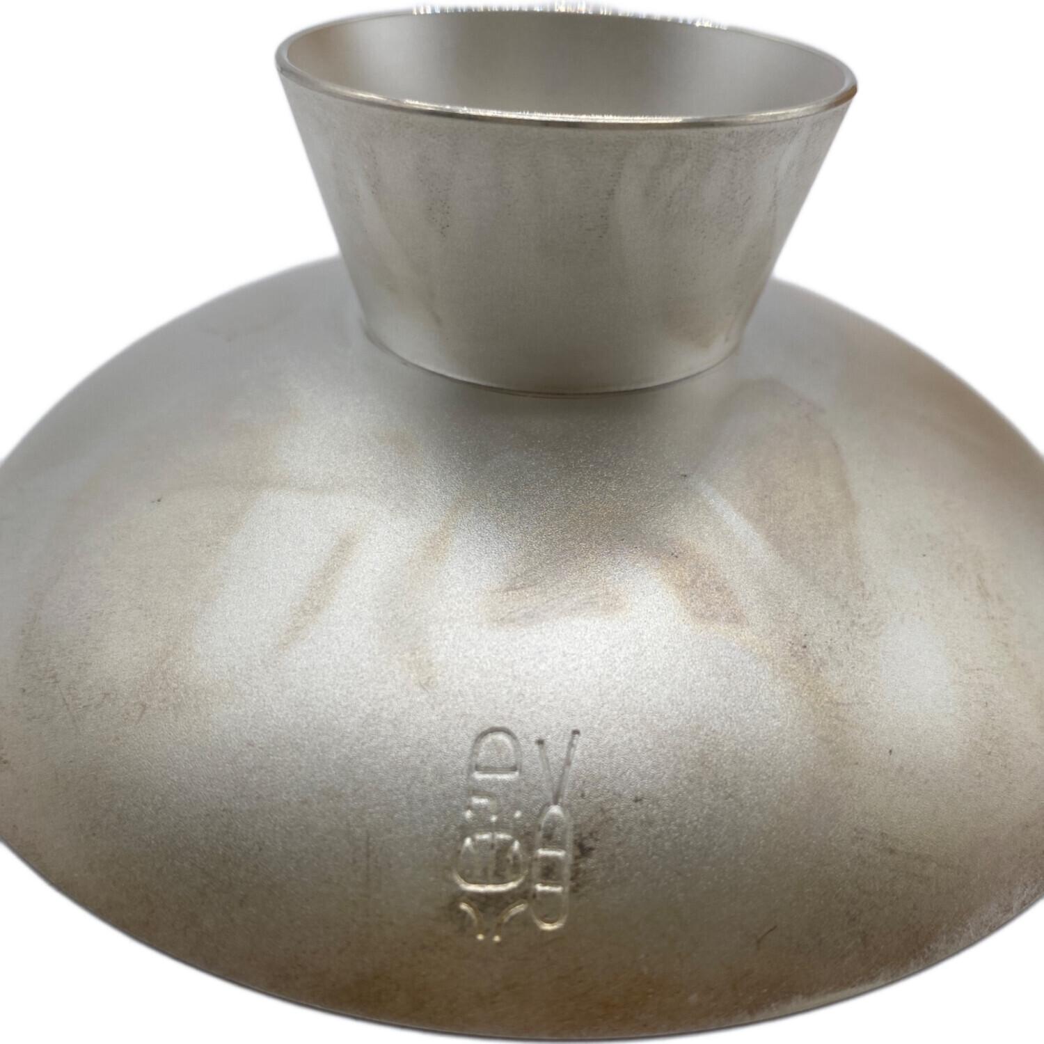 ⭐純銀 銀盃 3個セット [純銀]の刻印あり 48〜49g 純銀盃 3個セット