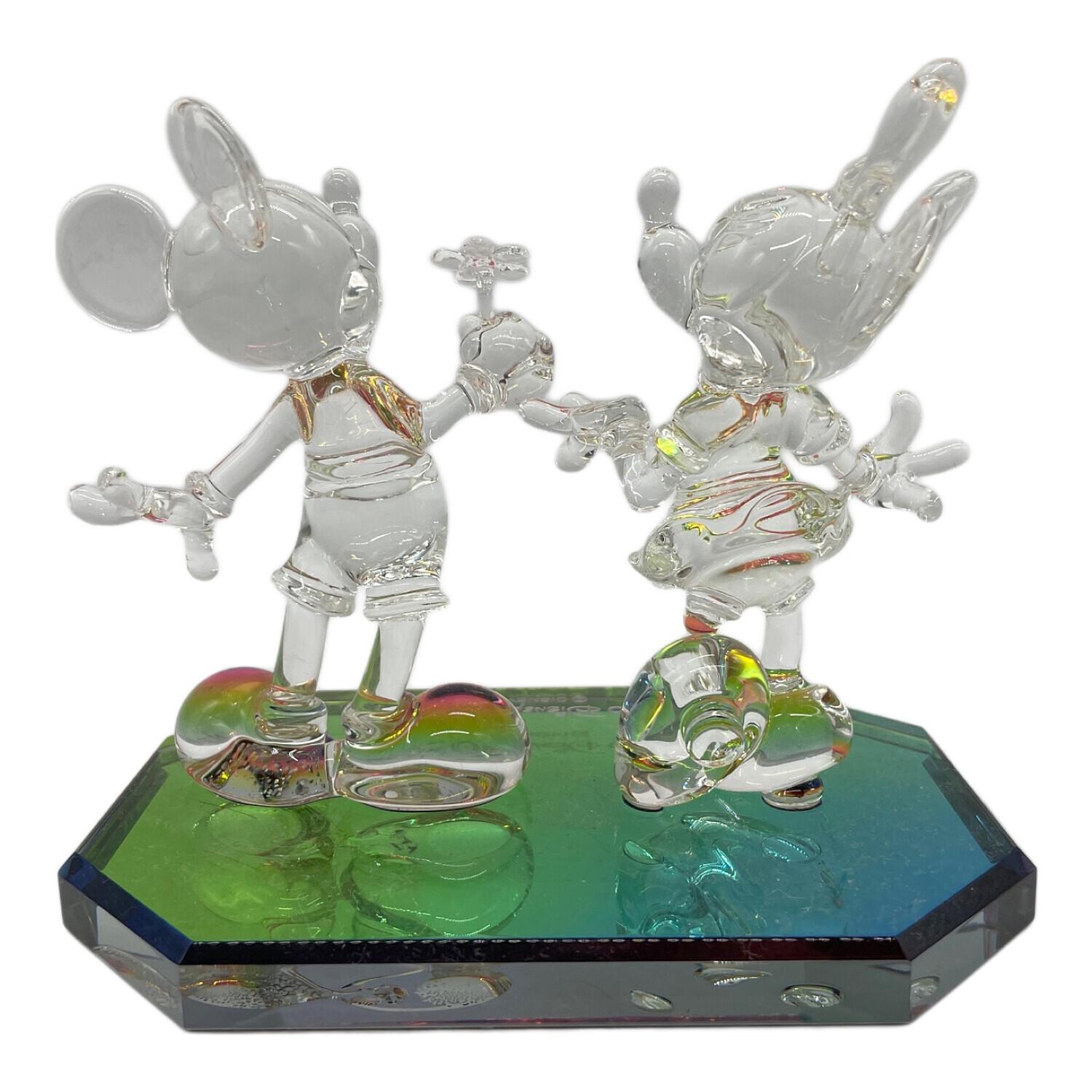 Disney (ディズニー) ミッキー＆ミニー ガラス細工 Tokyo Disney