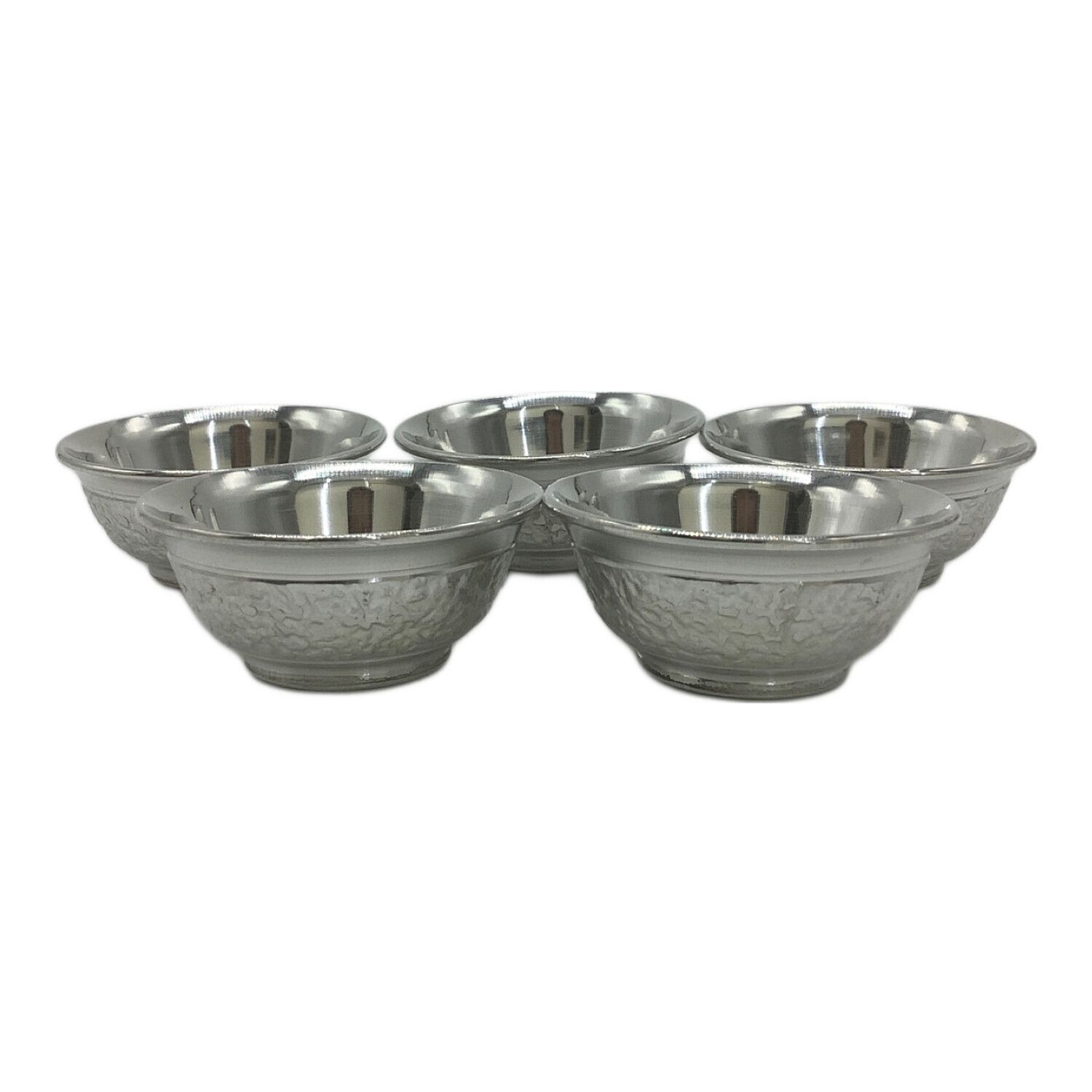 2041 薩摩焼 錫器 朝日堂 酒器セット 徳利2客 猪口5客