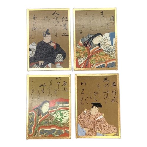 百人一首 かるた 光琳かるた（京都 大石天狗堂） 限定三千個番号入 桐