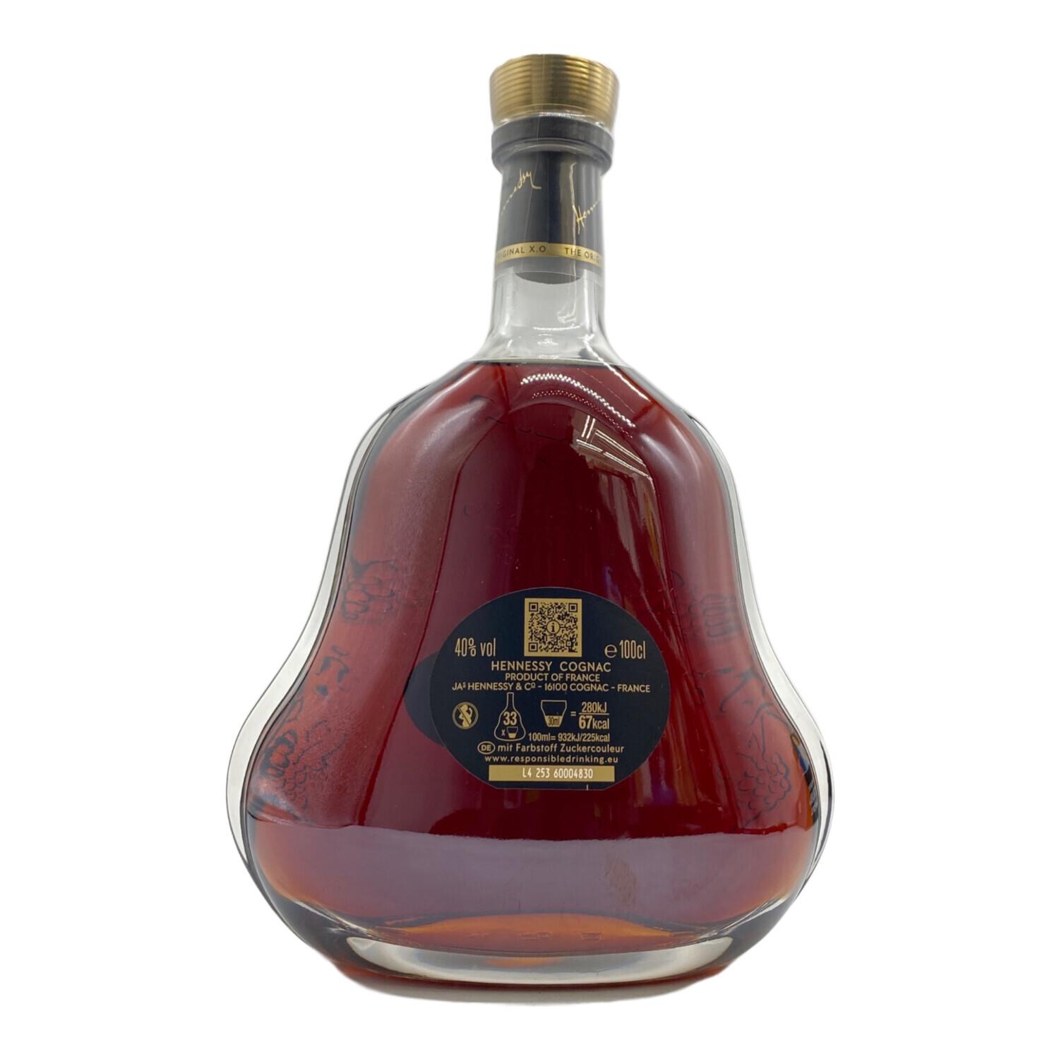 未開封】Hennessy XO ヘネシー XO 金キャップ 1L ヘネシー XO 金