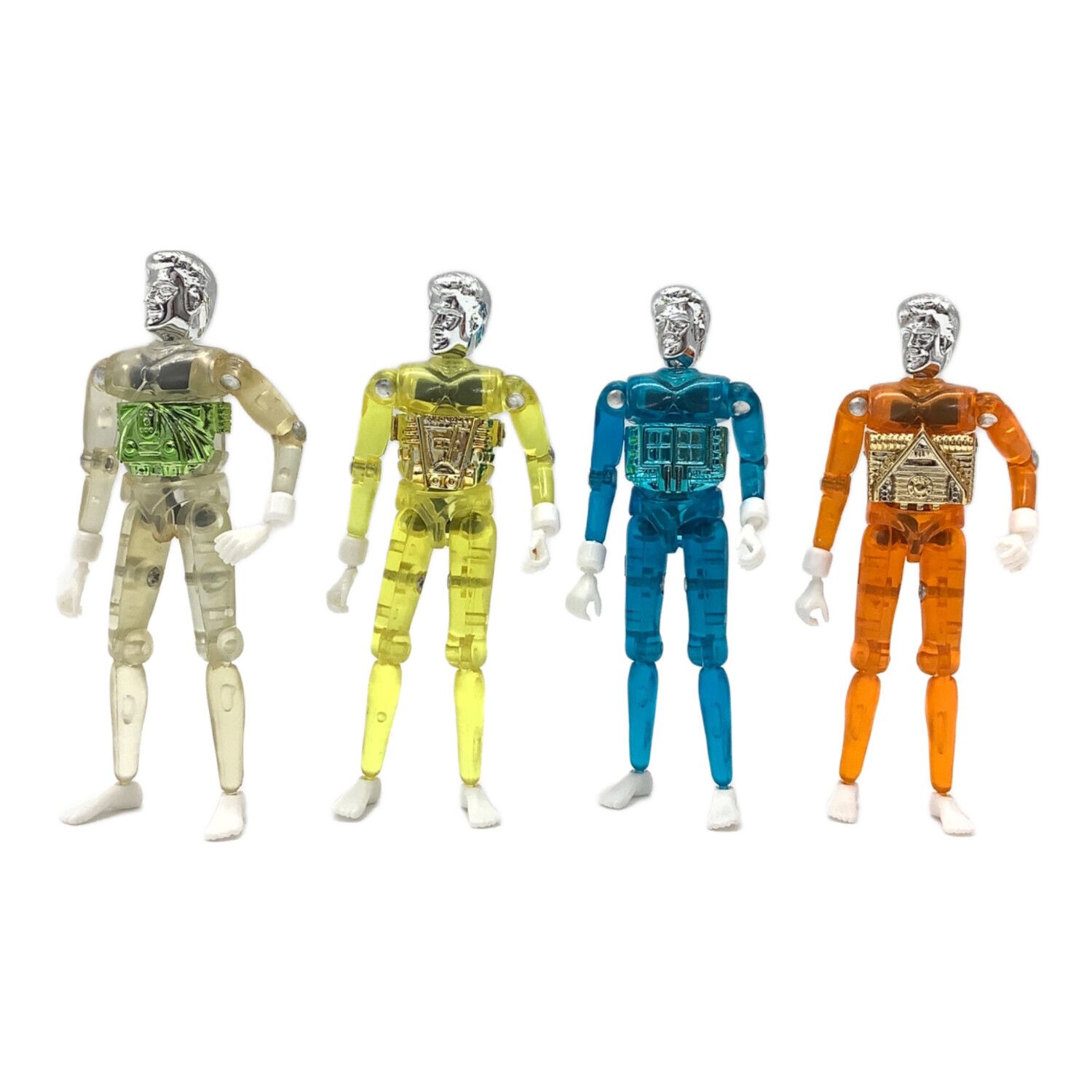 TAKARA (タカラ) 初代復刻版 ミクロマン 4体セット ミクロマンM101
