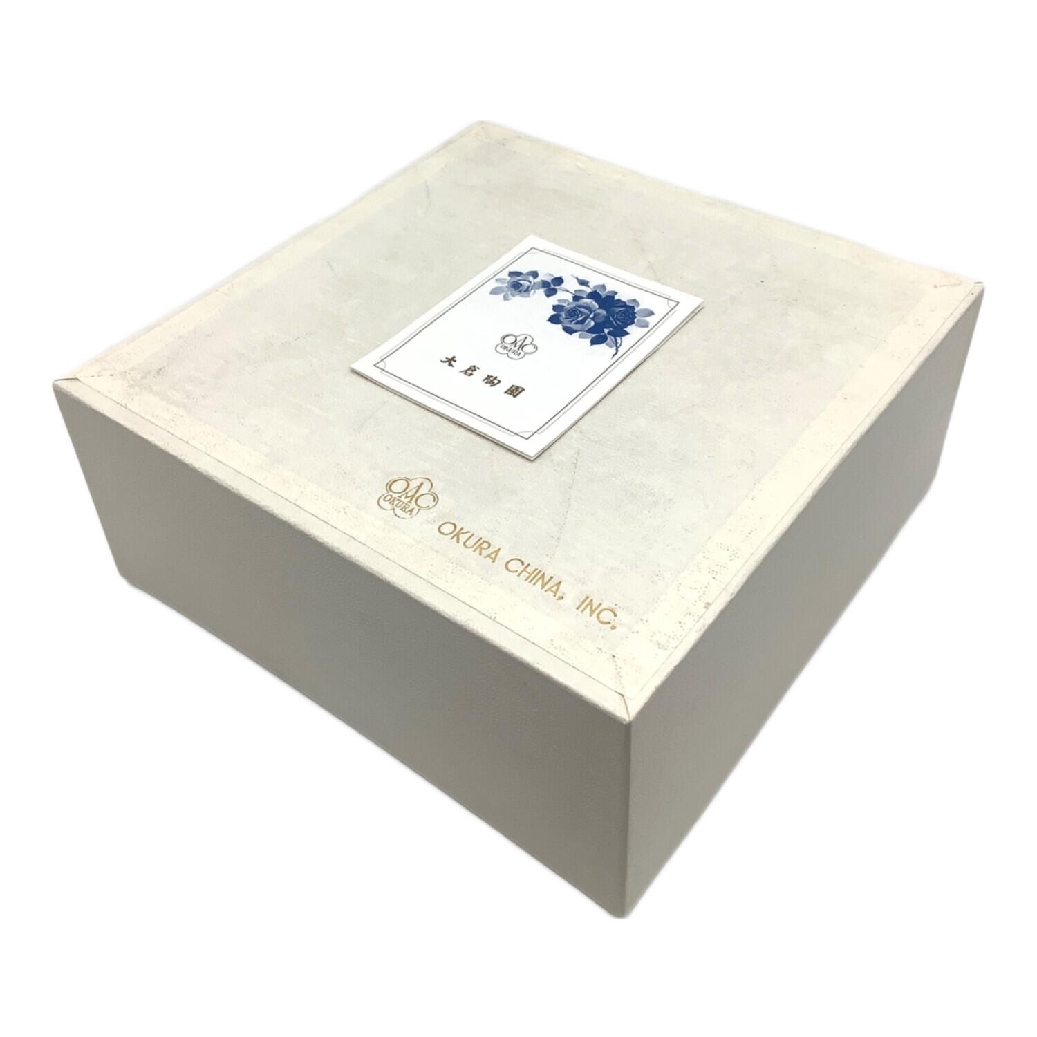 大倉陶園 (オオクラトウエン) プレートセット 椿 百木春夫デザイン