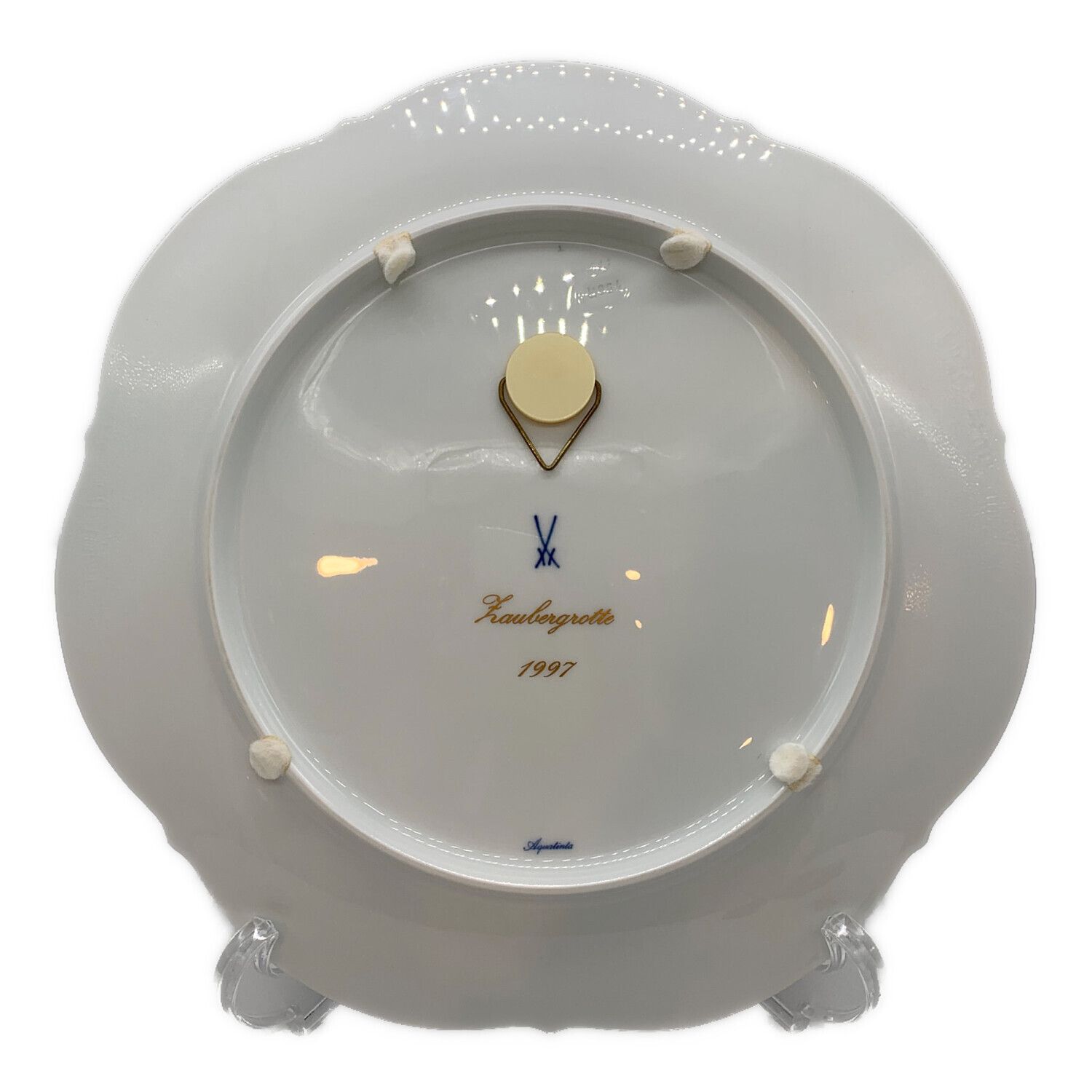 箱無し）1997年イヤープレート 「魔法の洞窟」 マイセンMeissen