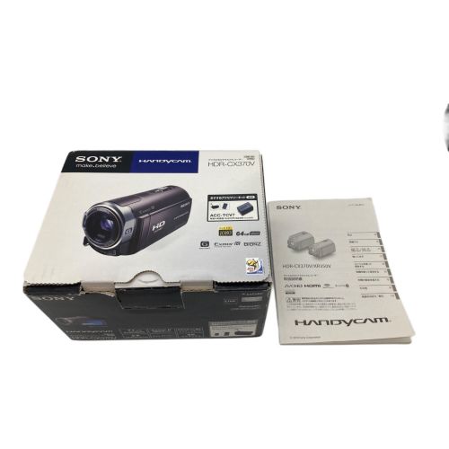 SONY ハンディカム HDR-CX370V 本体＋バッテリー2個＋付属品 SONY