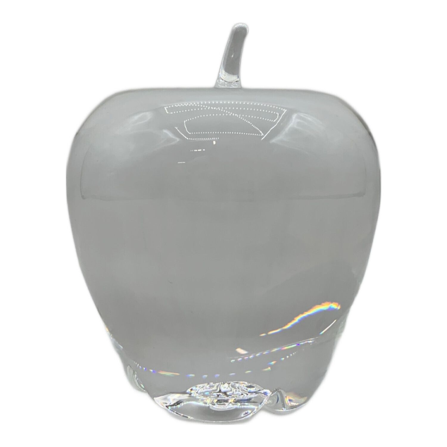 Steuben Glass クリスタルガラス りんご Steuben Glass クリスタル