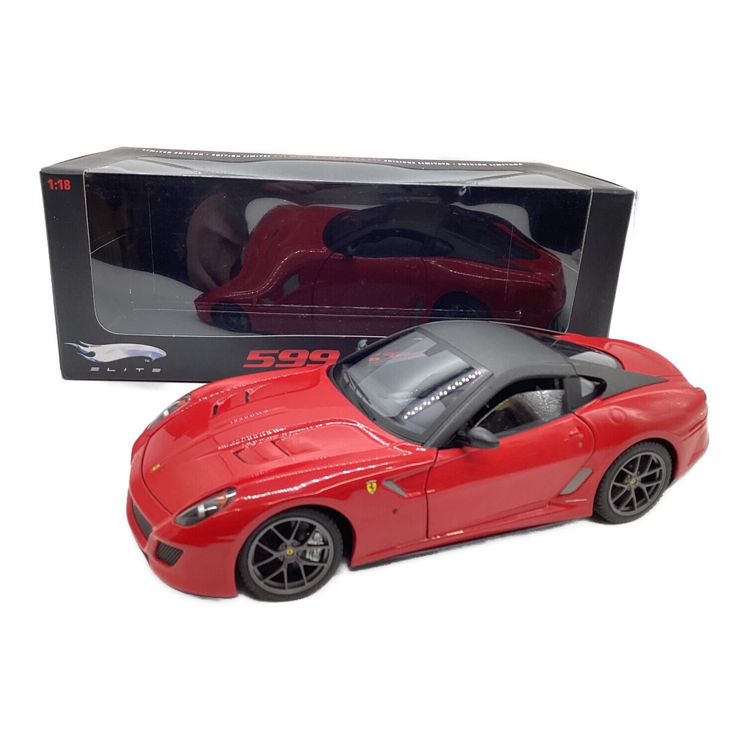 HOT WHEELS (ホットウィールズ) ミニカー 1/18 ELITE 599 GTO Ferrari