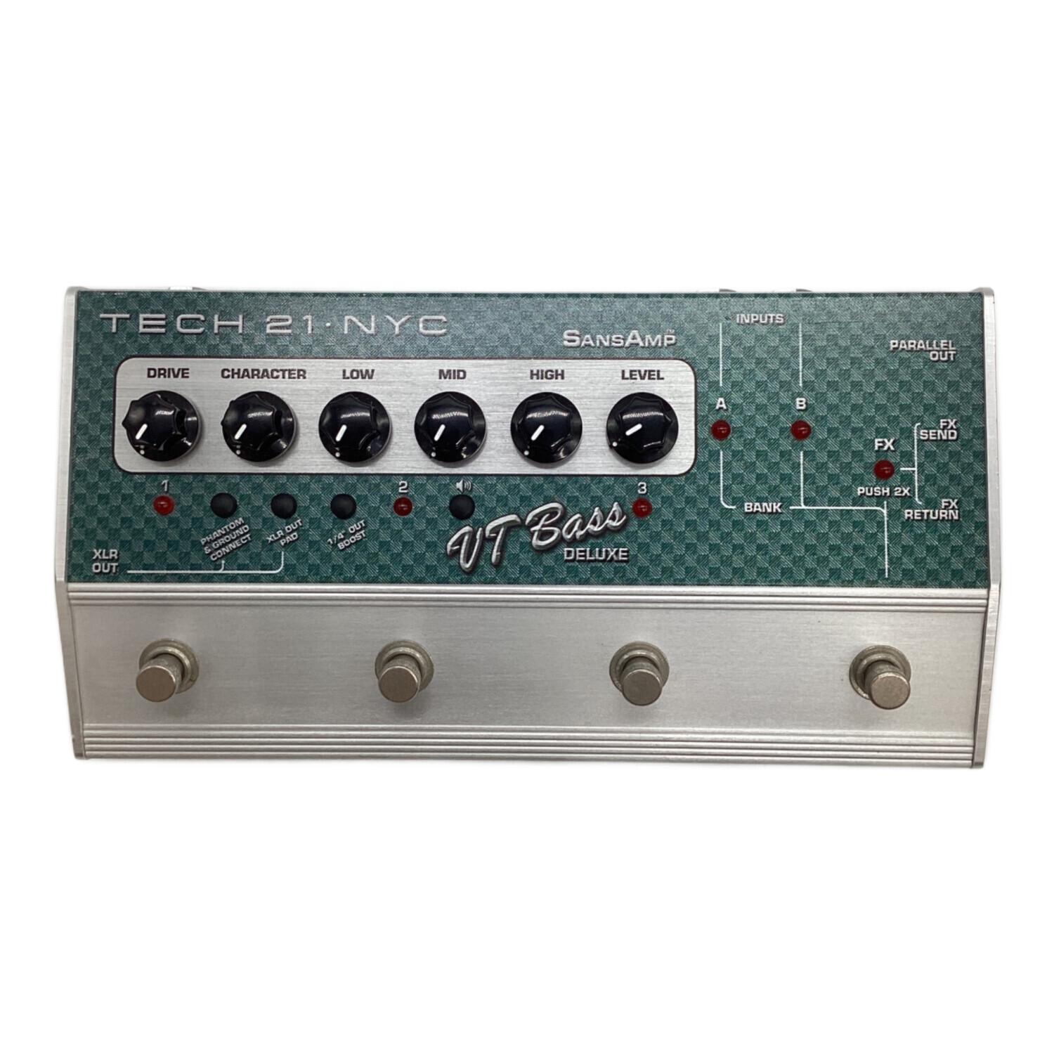 TECH 21 NYC VT Bass エフェクター VT Bass DI – Tech 21 NYC