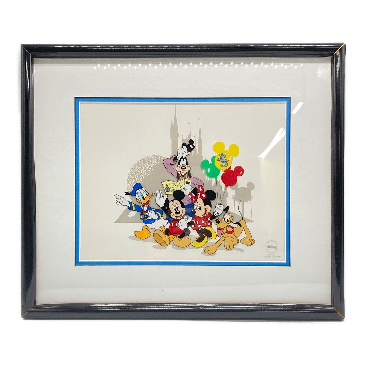 絵画101匹ワンちゃんセル画 ウォルトディズニー 101匹わんちゃんセル画