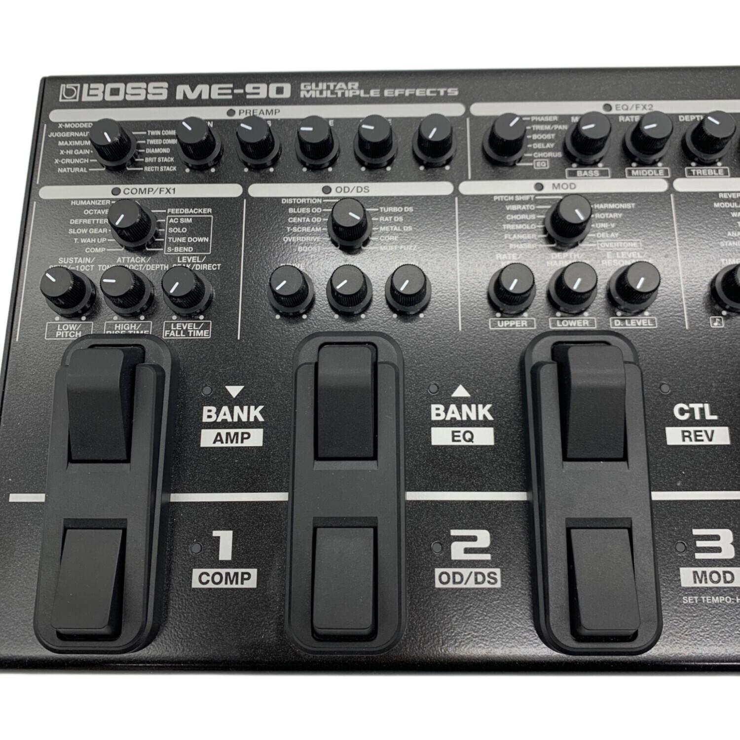 BOSS (ボス) マルチエフェクター ME-90 通電確認のみ｜トレファクONLINE