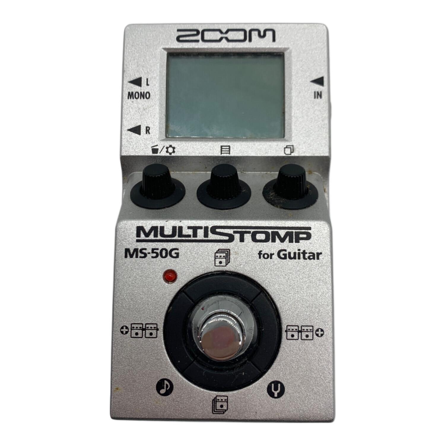 ZOOM (ズーム) マルチストンプ マルチエフェクター MS-50G｜トレファク
