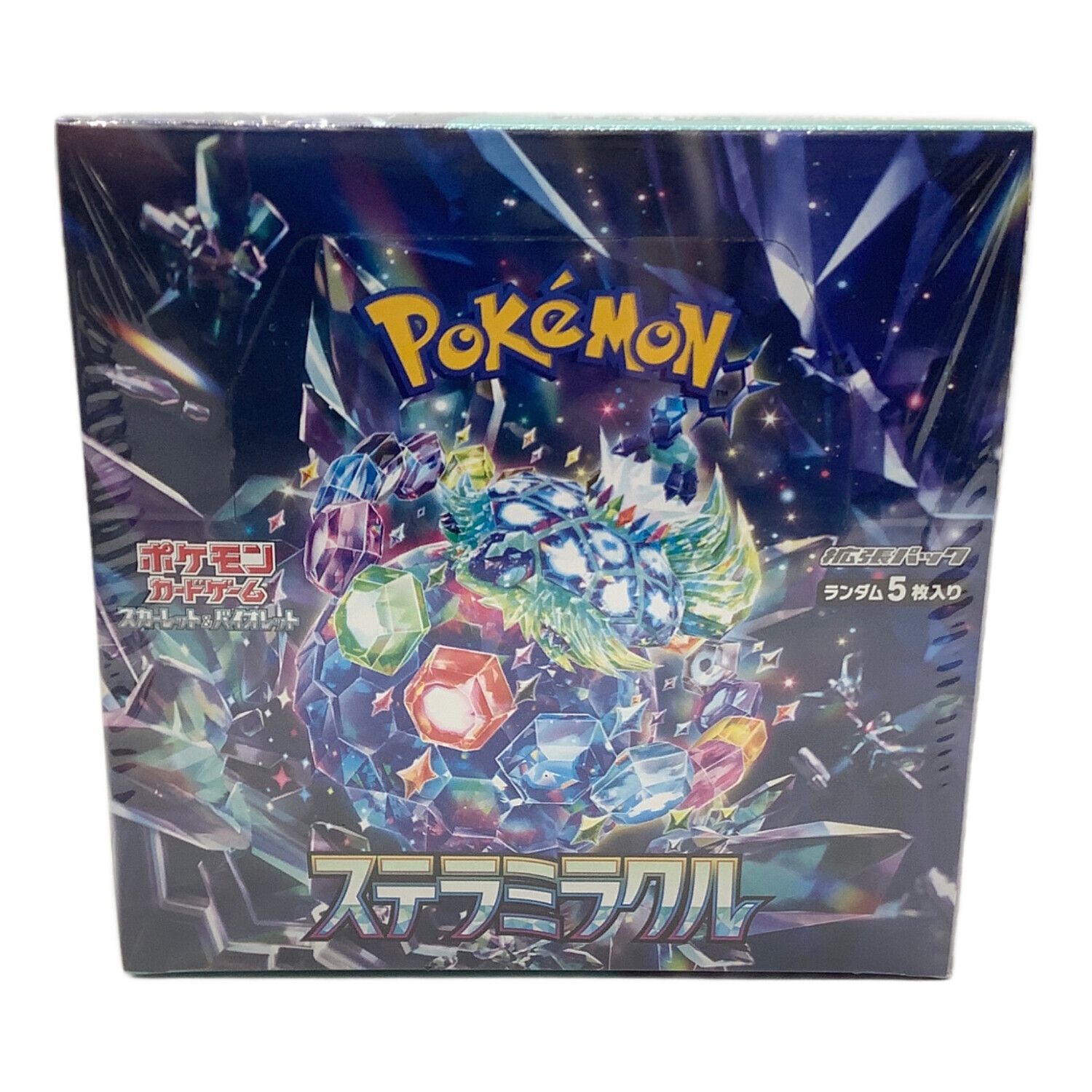 ポケモンカードステラミラクル新品未使用シュリンク付き4ホックスセット