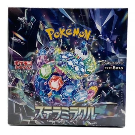 ポケモンカード シュリンク付き未開封品 ステラミラクル BOX